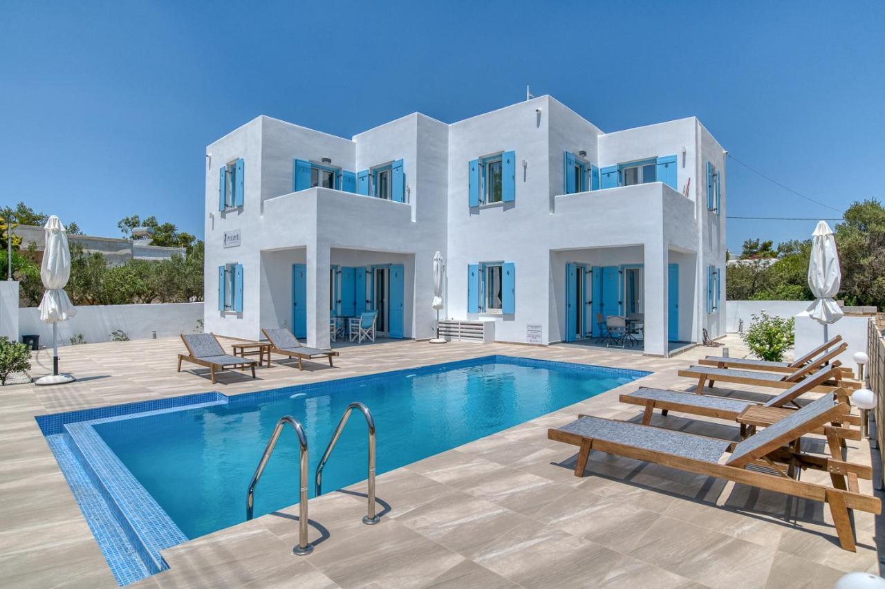 Ippocampos Seaside Serenity - Unwind At Paros Poolside Retreats Aliki  Ngoại thất bức ảnh